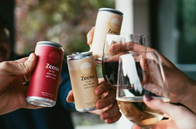 Zeena’s Spanish canned wine lands in Japan