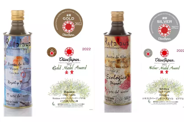 Dos aceites de oliva de DO Sierra Cazorla (Jaén) conquistan Japón en los galardones Olive Japan Competition