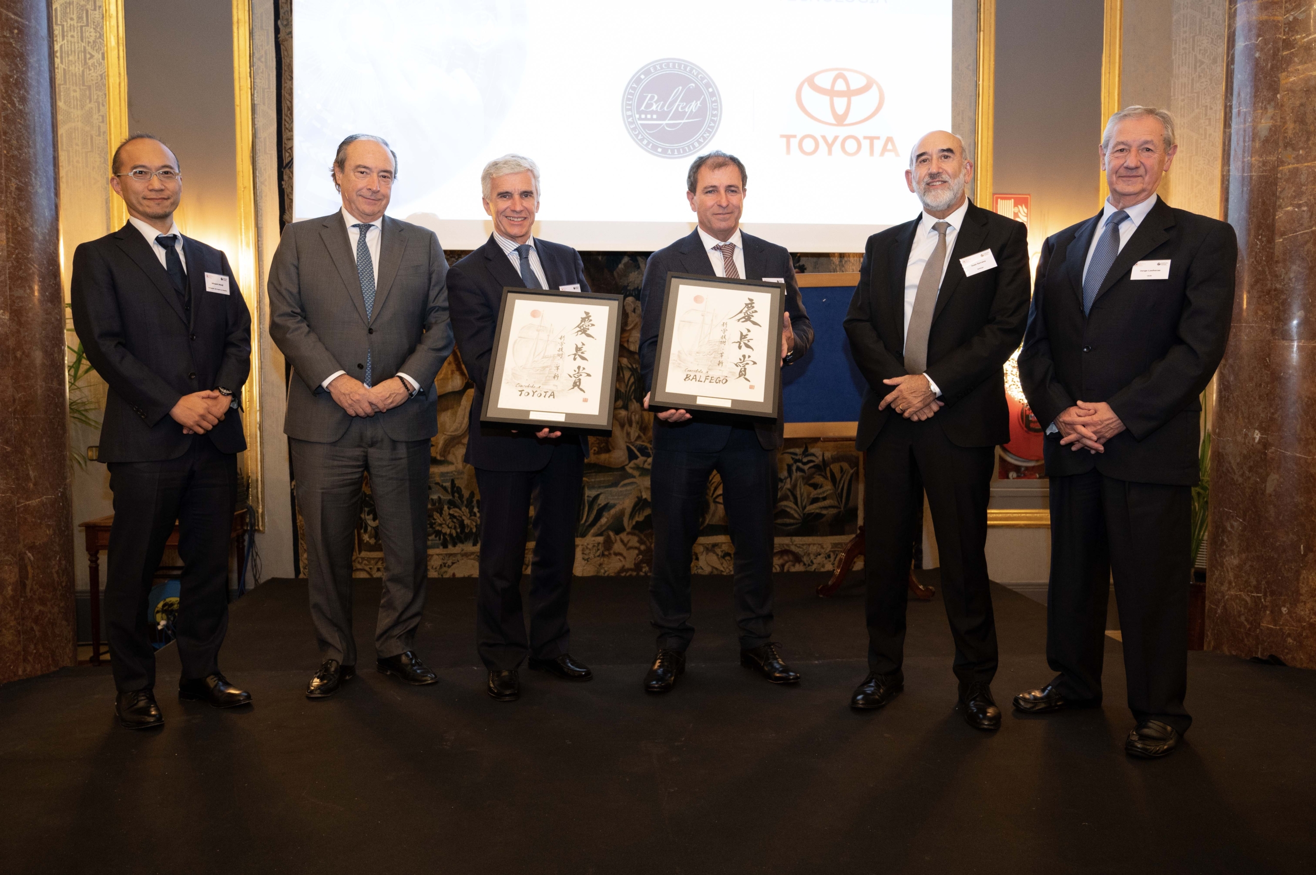 El Círculo Empresarial Japón-España premia a Balfegó y Toyota en sus VI Premios Keicho