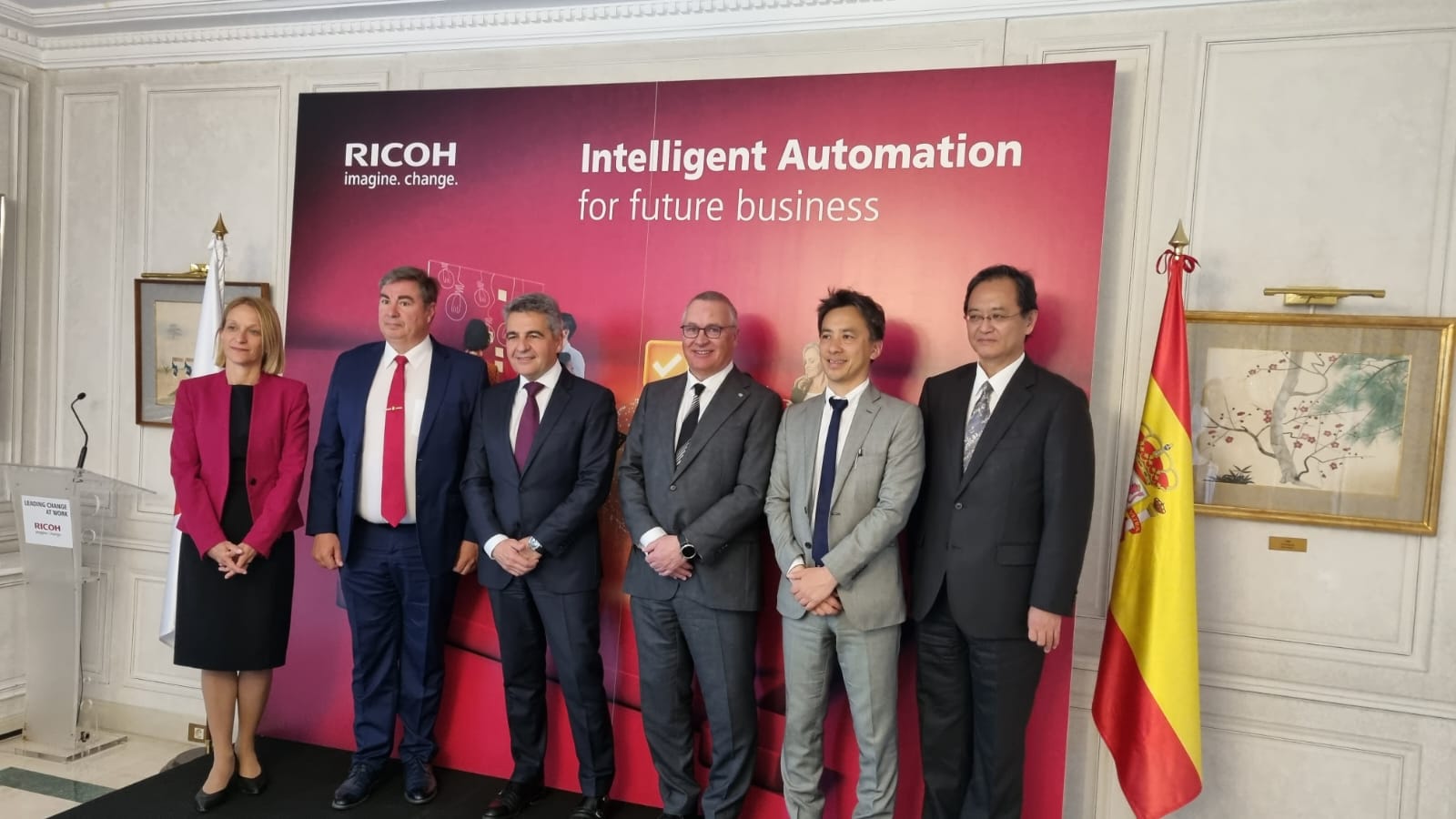 Ricoh presents the recent acquisition of PFU and its new Hyperatumation Factory for all of Europe