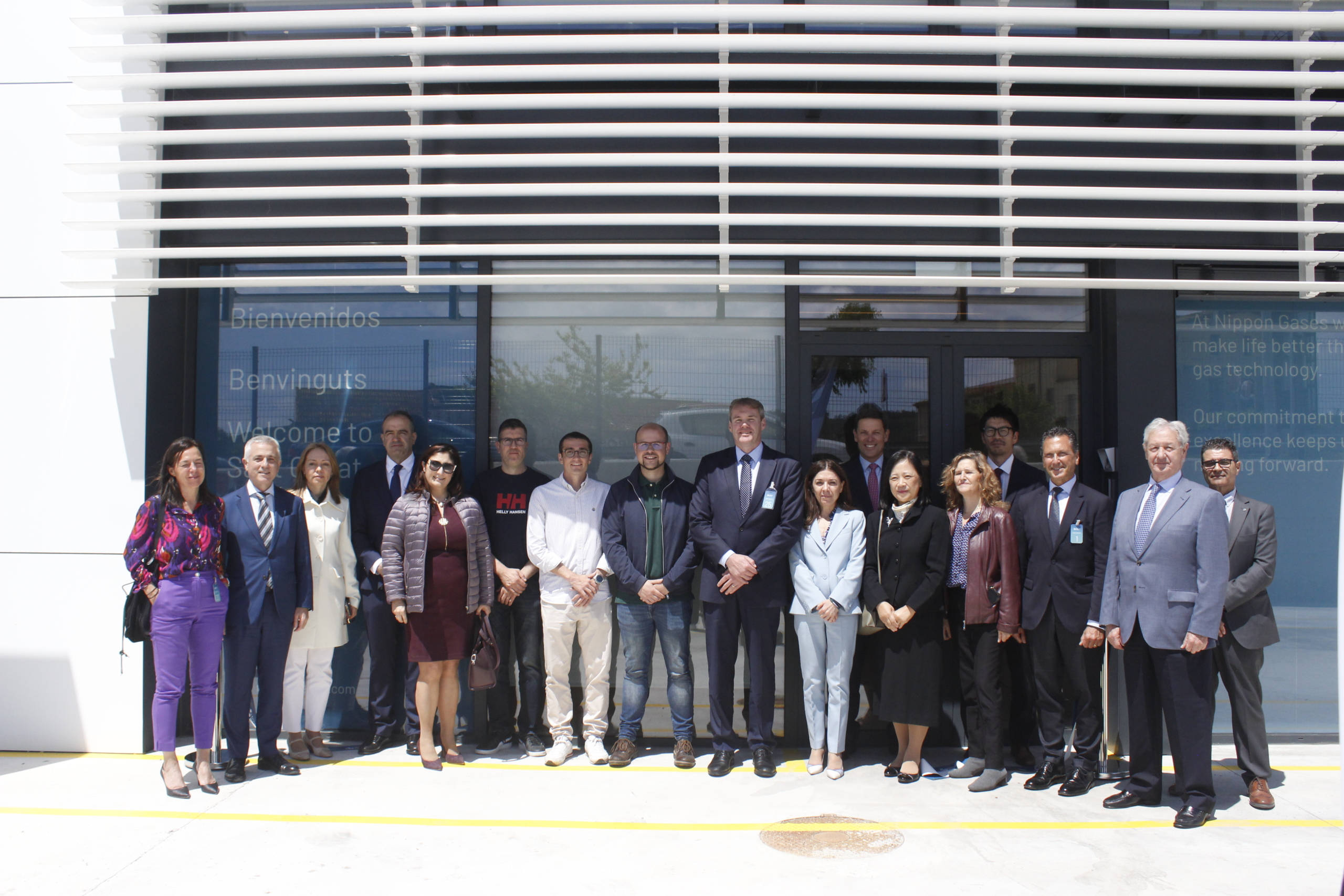 Nuestro socio  NIPPON GASES  inaugura una nueva planta de producción en Sant Cugat Sesgarrigues