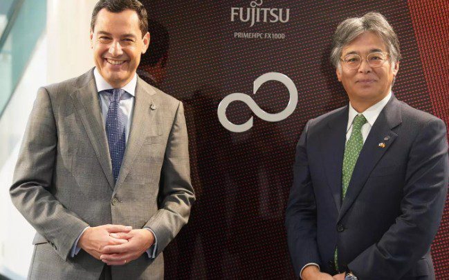 Juanma Moreno explora con Fujitsu en Japón un laboratorio digital de salud pionero en Andalucía